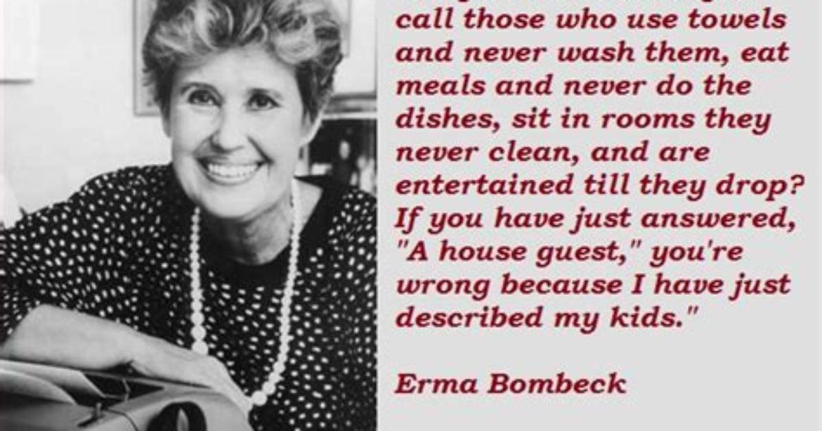 10 Erma Bombeck Quotes on Motherhood and Marriage That Are Still True Today