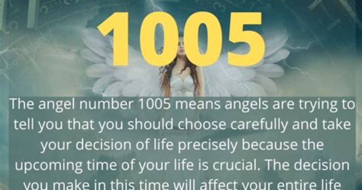 1005 Angel Number – Meaning and Symbolism