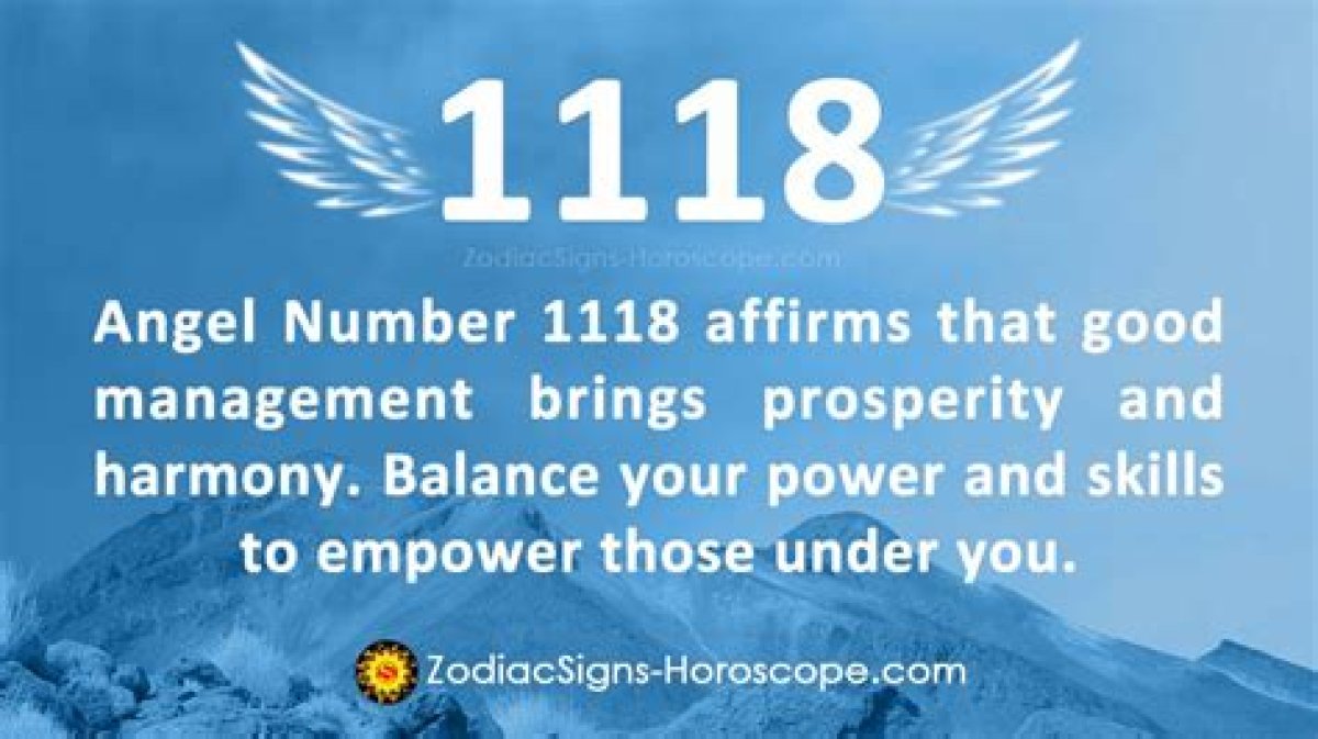 1118 Angel Number – Meaning and Symbolism