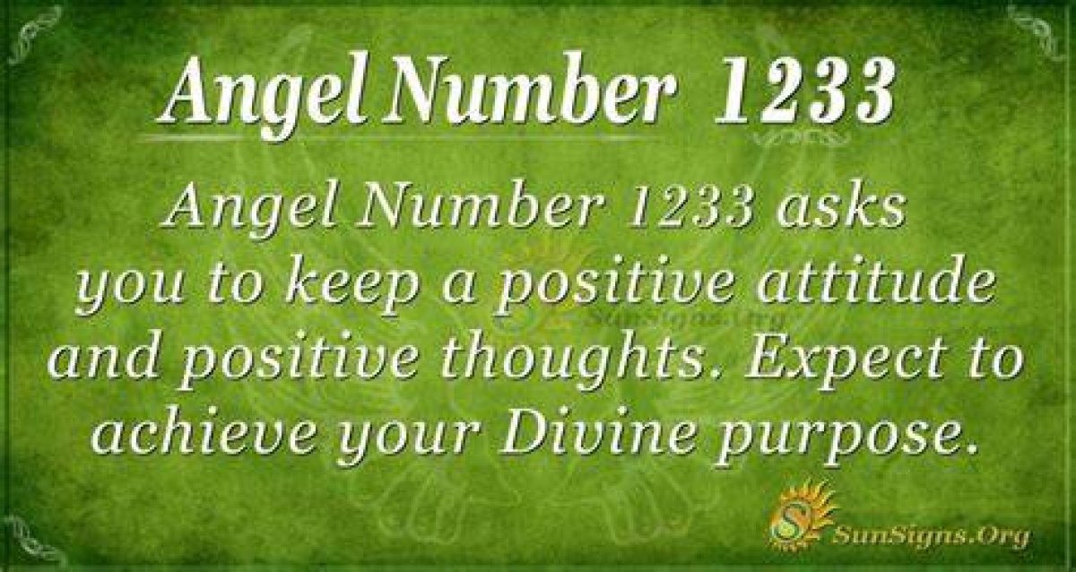 1233 Angel Number – Meaning and Symbolism