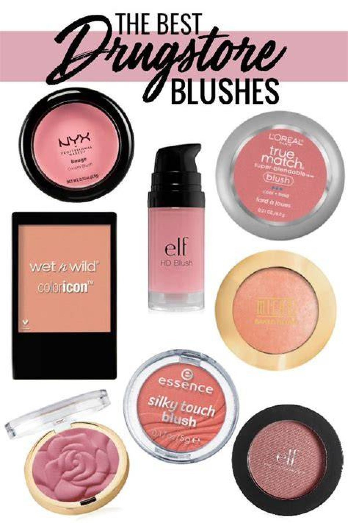 13 Best Drugstore Blushes to Achieve Beautiful, Rosy Cheeks