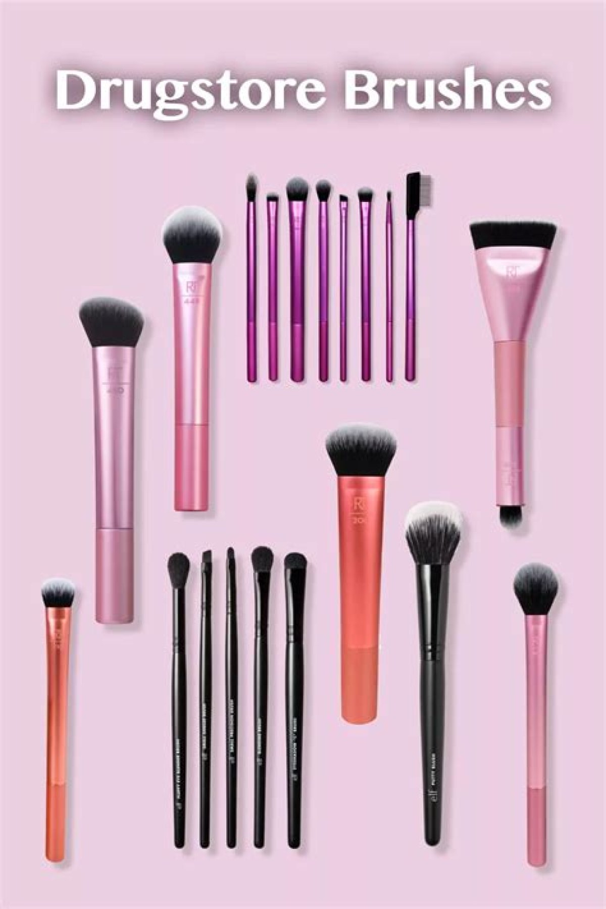 13 Best Drugstore Makeup Brushes That Offer Awesome Blendability