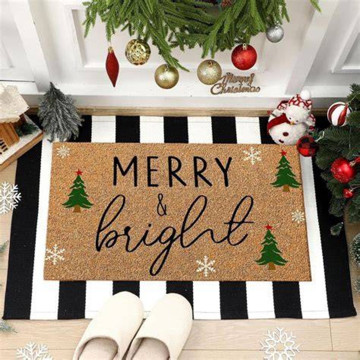 15 Best Christmas Door Mats of 2019