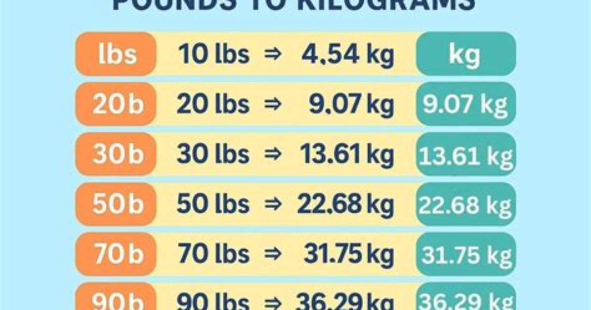 17.6 Kg to Lbs - 17.6 Kilograms to Pounds Conversion by Ncesc