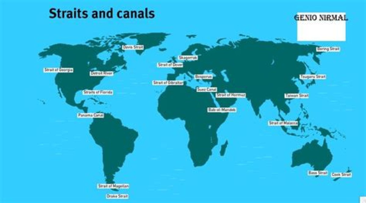 20 Straits, Channels and Canals of the World Quiz