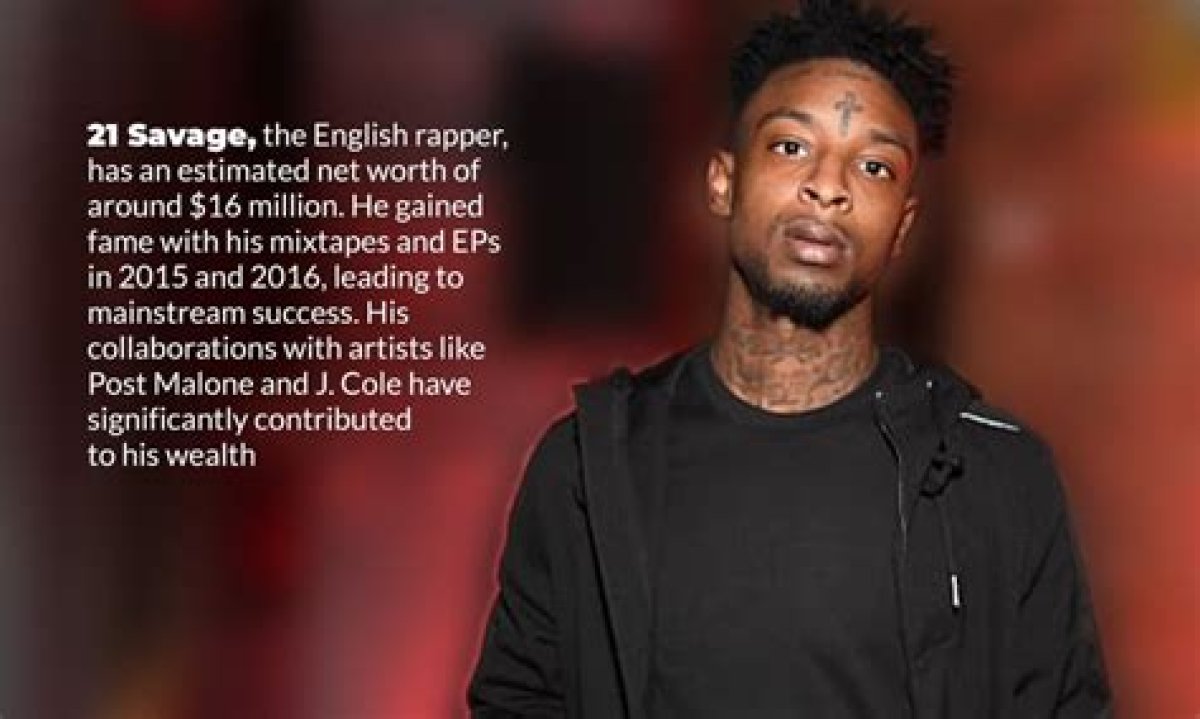 21 Savage Net Worth, Income and Estimated Earnings of Youtuber Channel