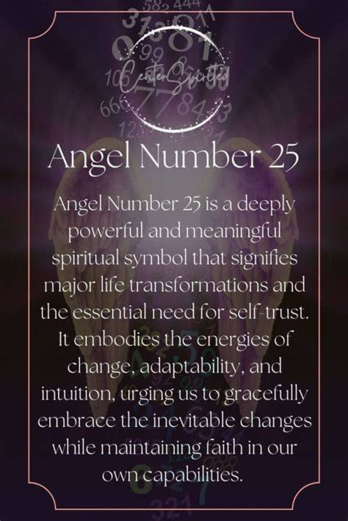 25 Angel Number – Meaning and Symbolism