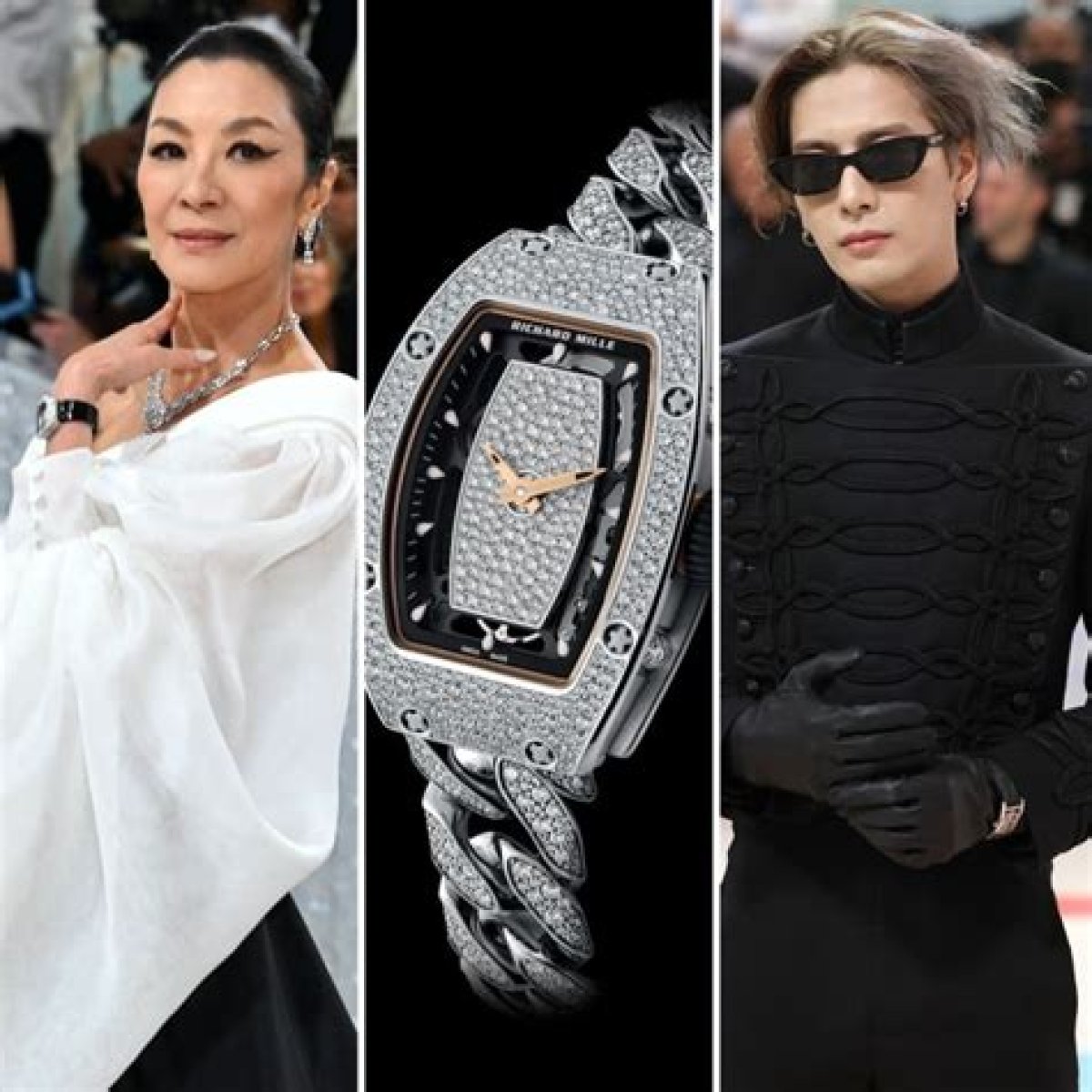 5 Most Extravagant Watches at the Met Gala 2023, from Jackson Wang’s Cartier Tank and Michelle Yeoh’s Richard Mille, to Simu Liu’s Vacheron Constantin and Eileen Gu’s Quirky Iwc Pocket Watch