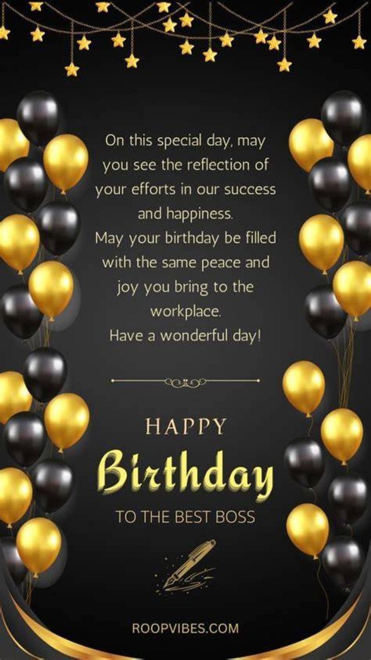 50 Birthday Wishes for Boss: Celebrating an Incredible Leader