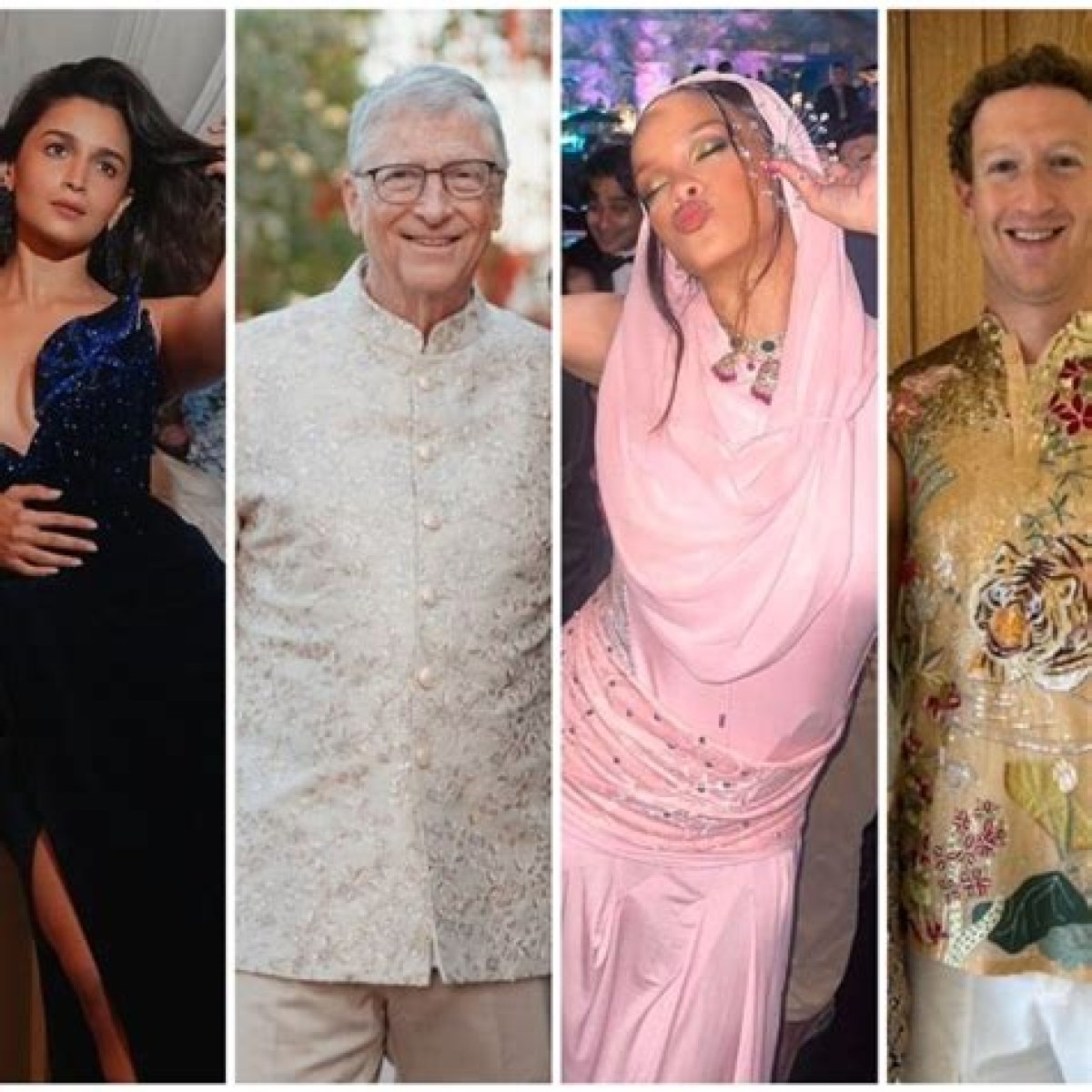 6 Best-Dressed Stars at Anant Ambani and Radhika Merchant’s Pre-Wedding Bash, from Rihanna’s ‘Royal’ Outfit and Mark Zuckerberg’s Alexander Mcqueen Suit, to Ivanka Trump’s Manish Malhotra Styles