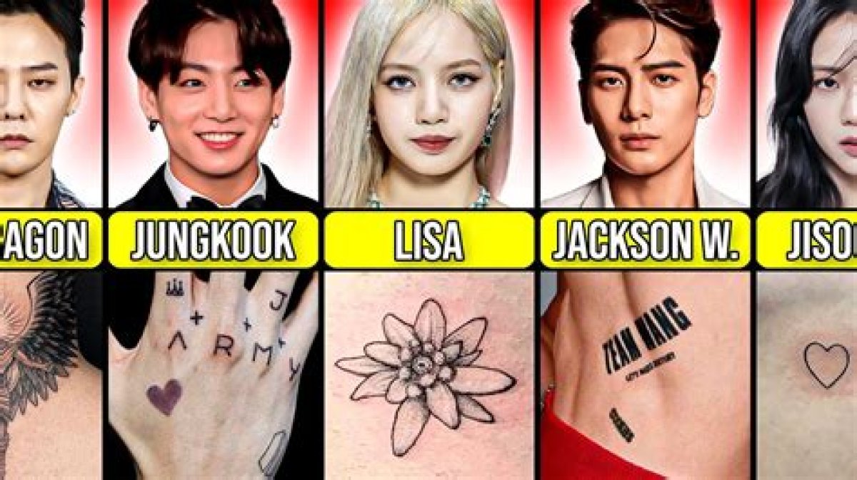 6 K-Pop Idols with Tattoos Who Aren’t Afraid to Flaunt Them, from Bts’ Jungkook, Got7’S Jackson Wang and Twice’s Chaeyoung, to Jay Park, Hyolyn and Hyuna – Who Matches with Her Fiancé Dawn