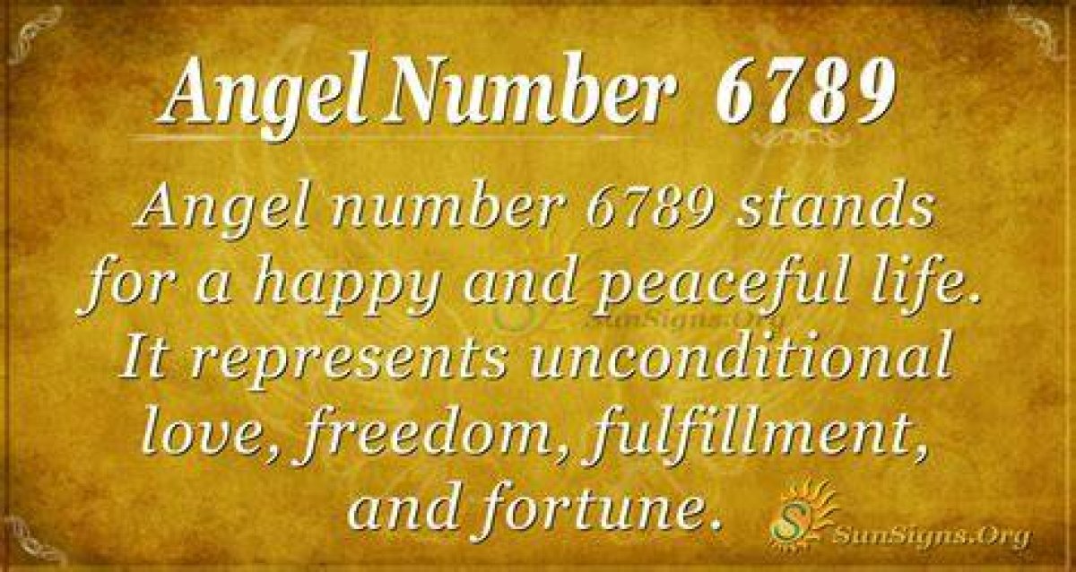 6789 Angel Number – Meaning and Symbolism