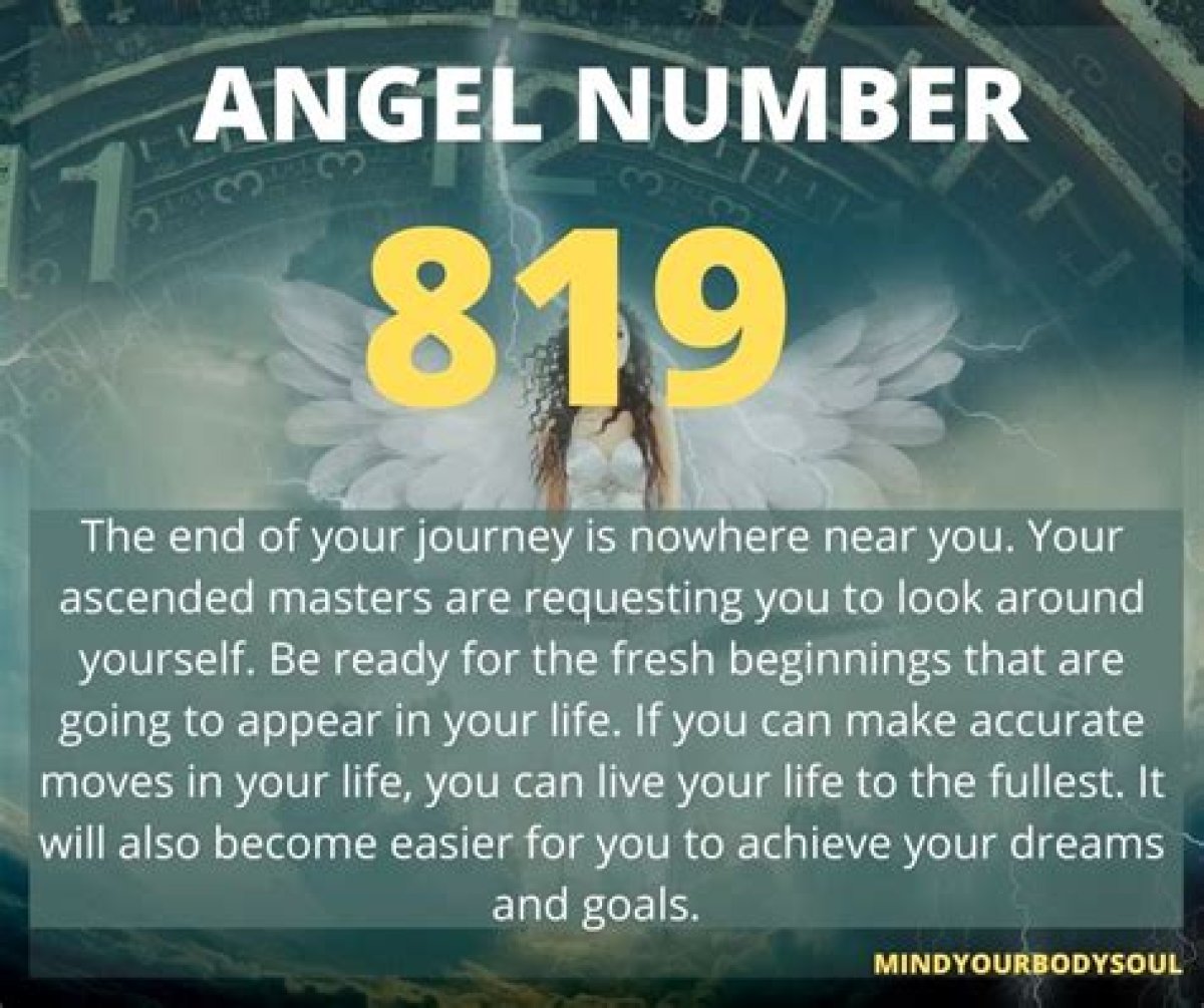 819 Angel Number – Meaning and Symbolism