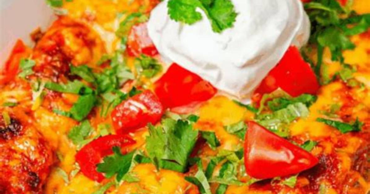 A 30-Minute 'Lazy Enchiladas' Recipe