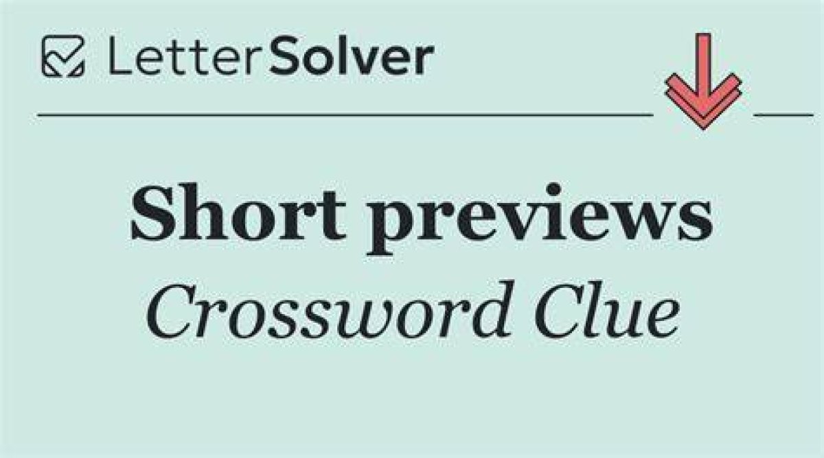 A-Lister, for Short Universal Crossword Clue