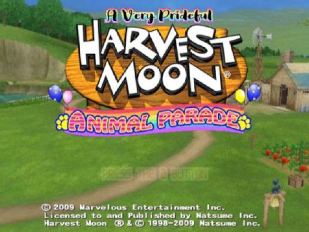 A Very Prideful Harvest Moon Animal Parade Wii