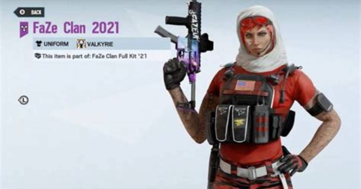 All Faze R6 Skin Kits in 2021