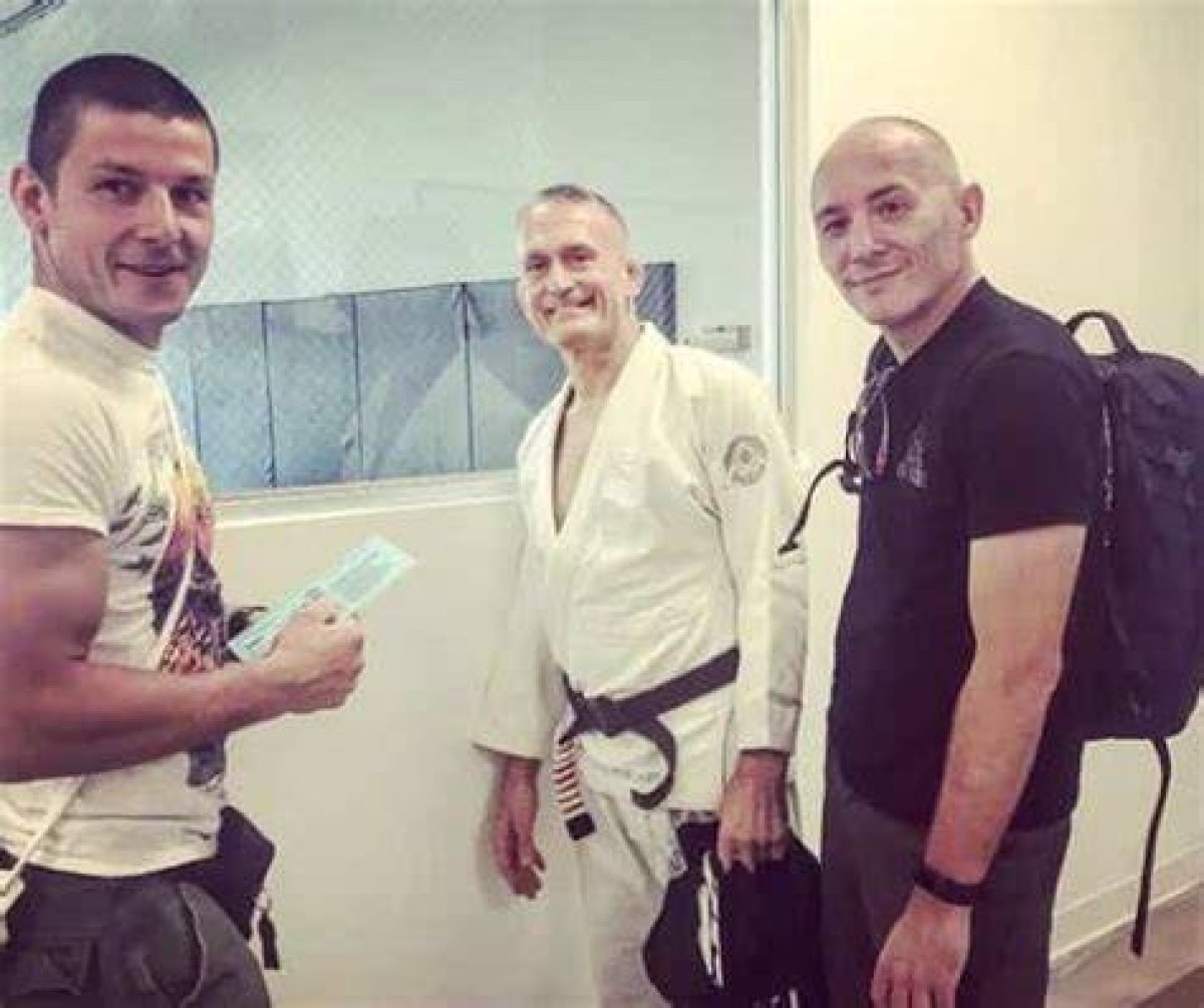 American Fitness Coach, Steve Maxwell Won $100,000 in a "Winner Takes All" Grappling Match!