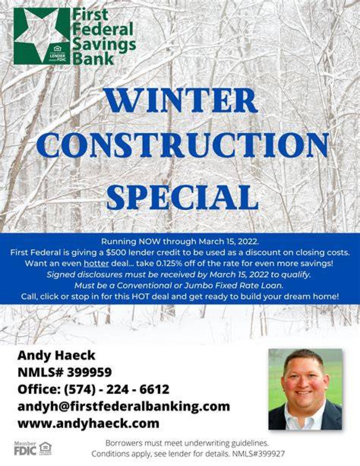 Andy Haeck Obituary: First Federal Savings Bank Manager of Indiana Dies at 43