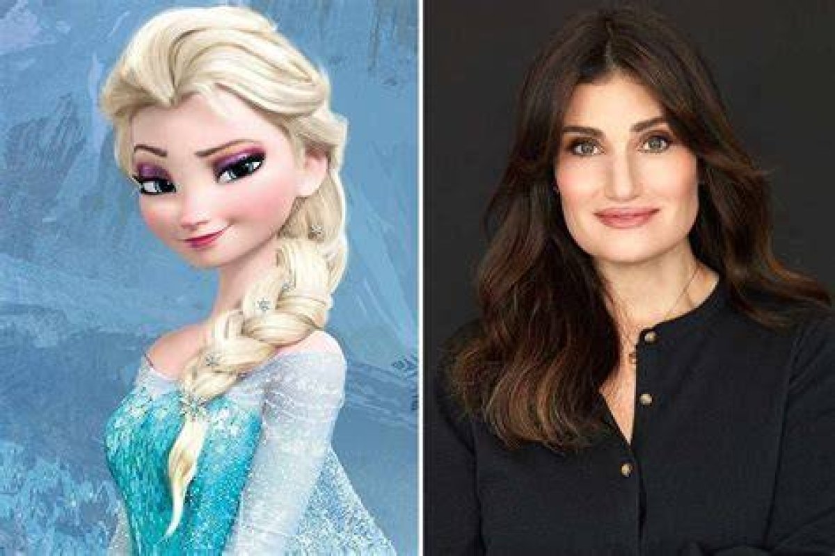 Animated Character Voiced by Idina Menzel
