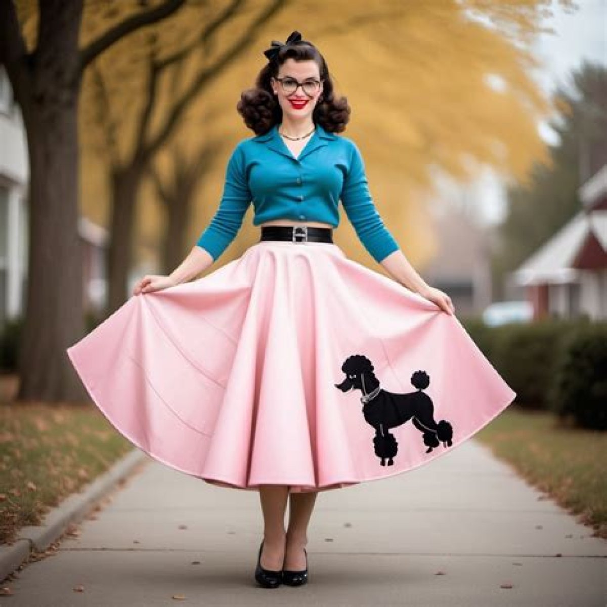 Anklets Worn with Poodle Skirts Informally Crossword Clue La Times