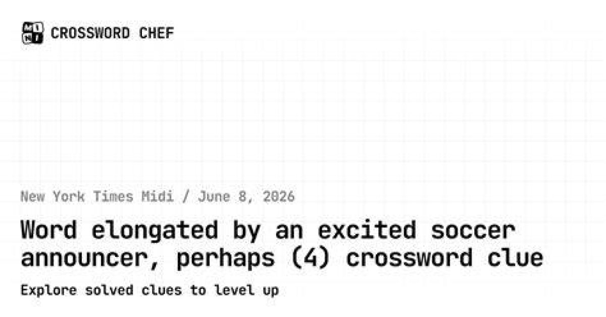 Announcer of Yore Nyt Crossword Clue