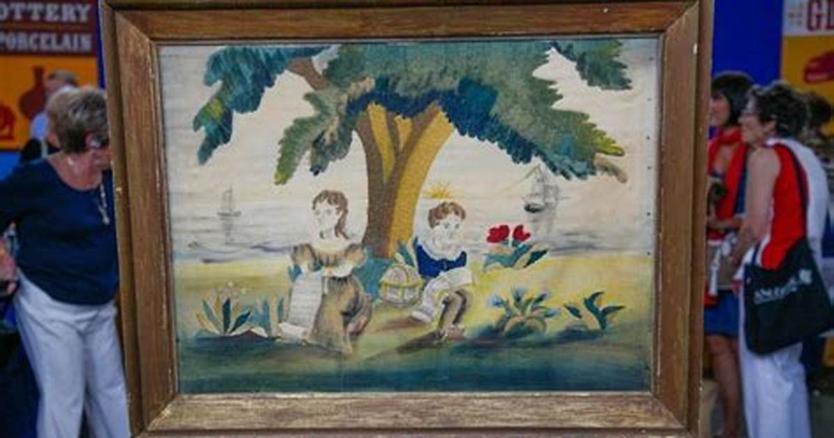 Antiques Roadshow | Appraisal: Southern Needlework Picture, Ca. 1830 | Season 27 | Episode 18
