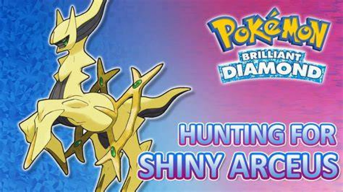Arceus Makes Shiny Hunting a Whole Lot Easier