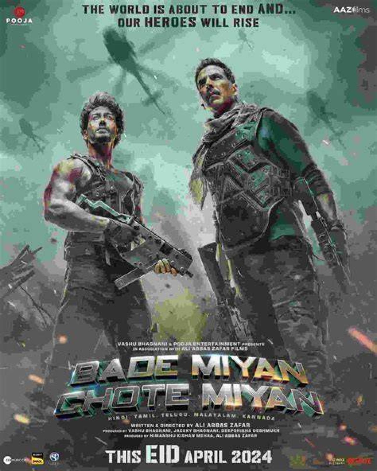 Bade Miyan Chote Miyan, Maidaan to Amar Singh Chamkila: 10 Movies Releasing in Theaters and Otts in April 2024
