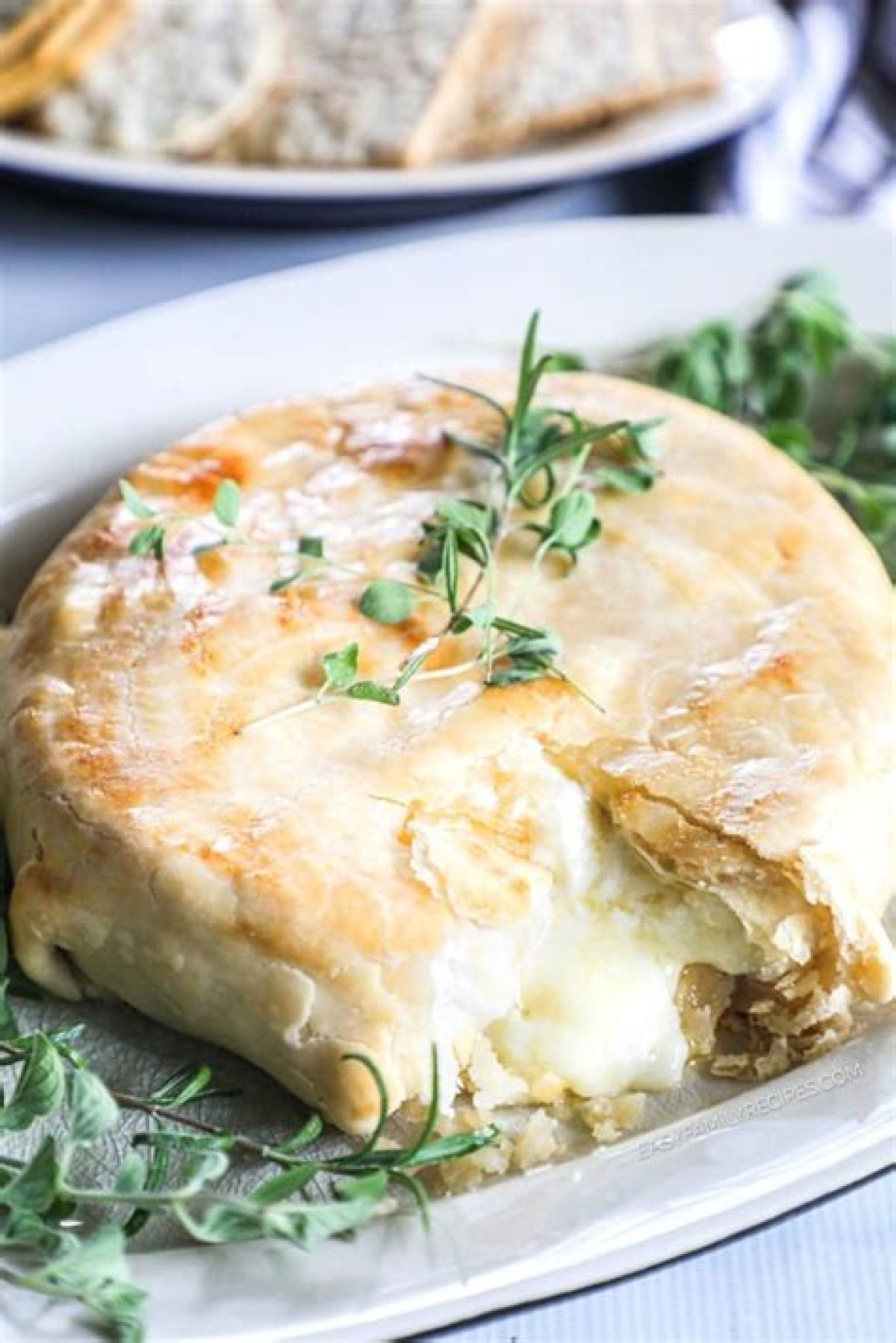Baked Entrée with a Crust