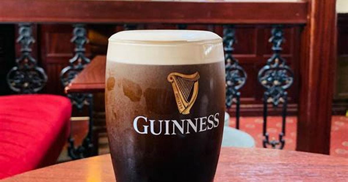 Bar That's Likely to Have Guinness on Tap