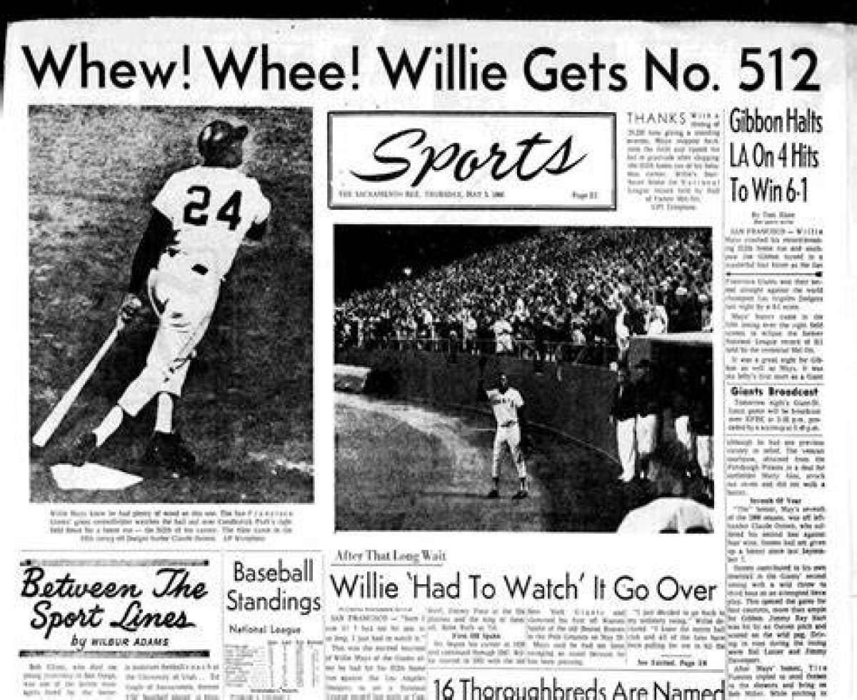Baseball Legend Willie Who Hit 660 Home Runs