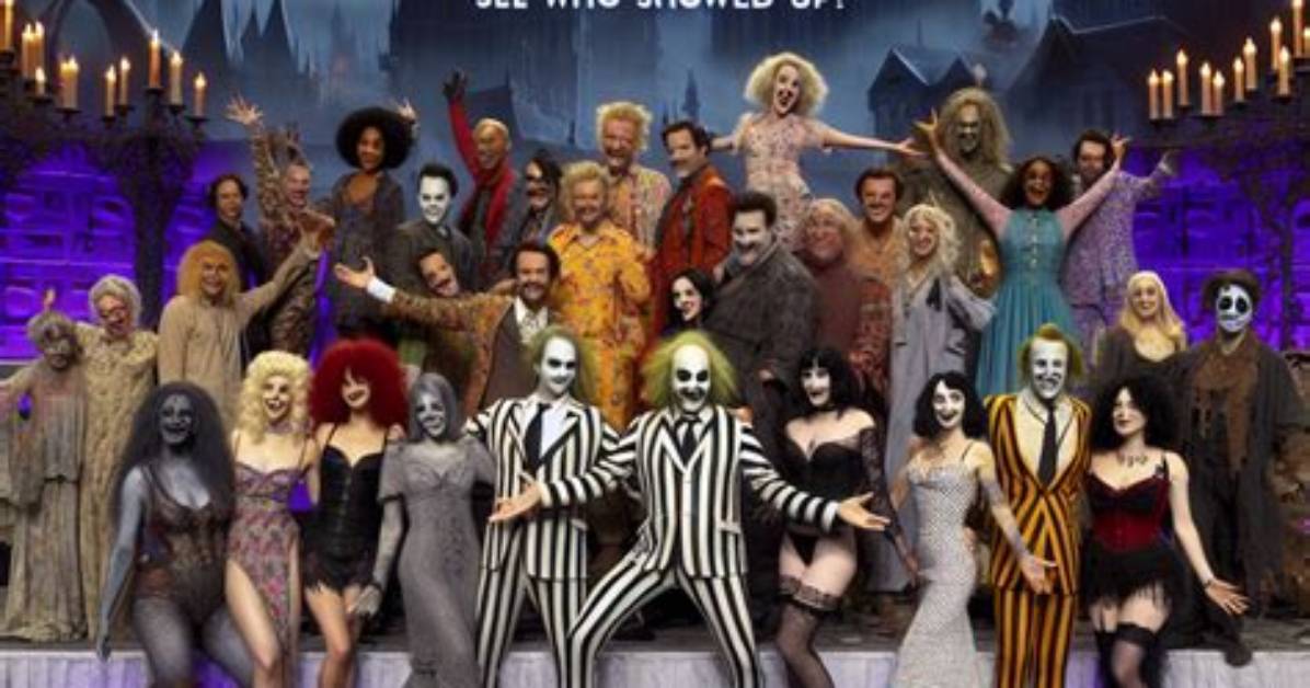 Beetlejuice Cast Reunites for the Sequel at Cinema Con; Director Tim Burton Calls It ‘A Big Weird Family Reunion’