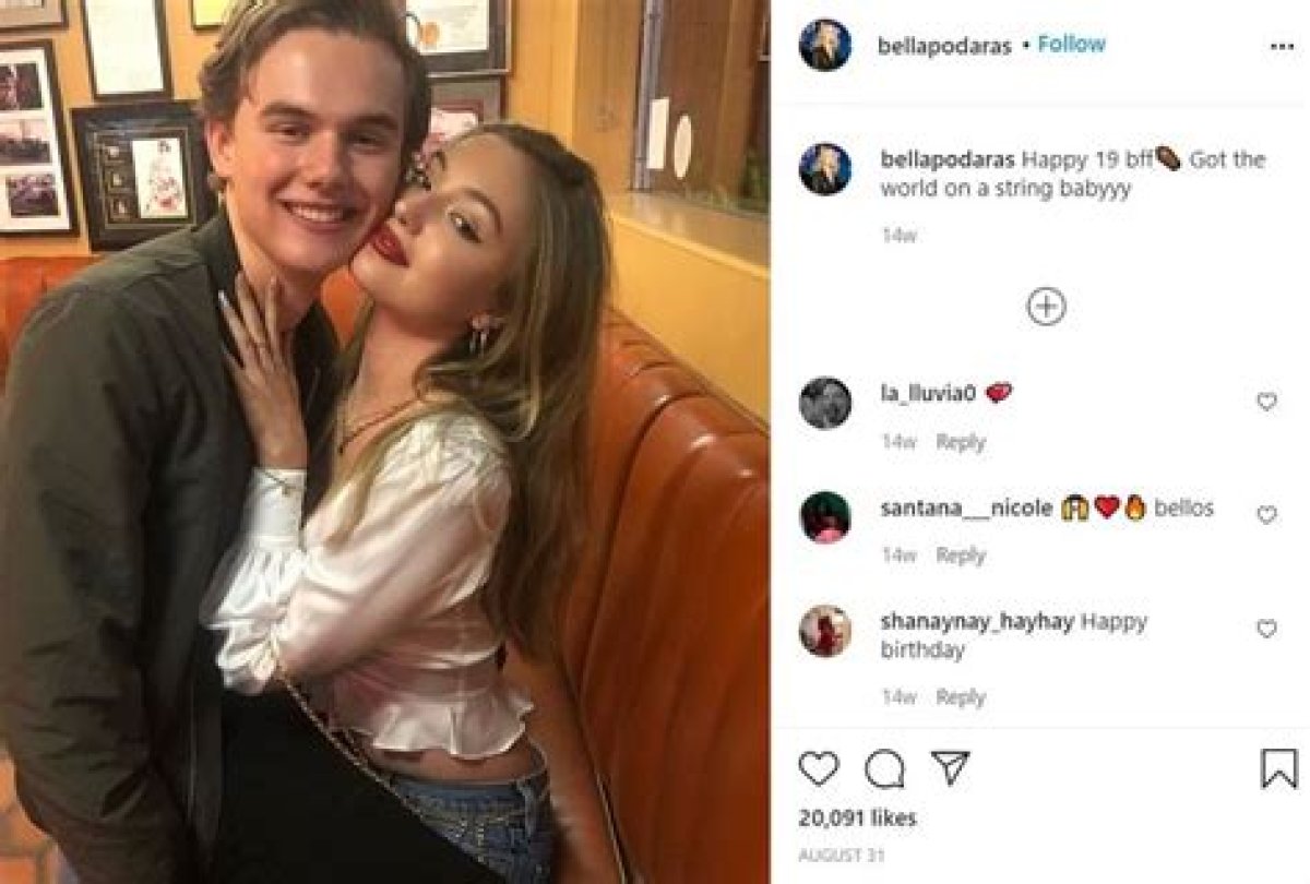 Bella Podaras Dating New Boyfriend Tyler After Break Up