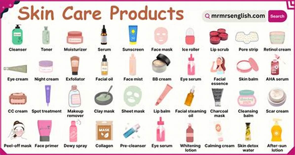 Big Name in Skin Care Products