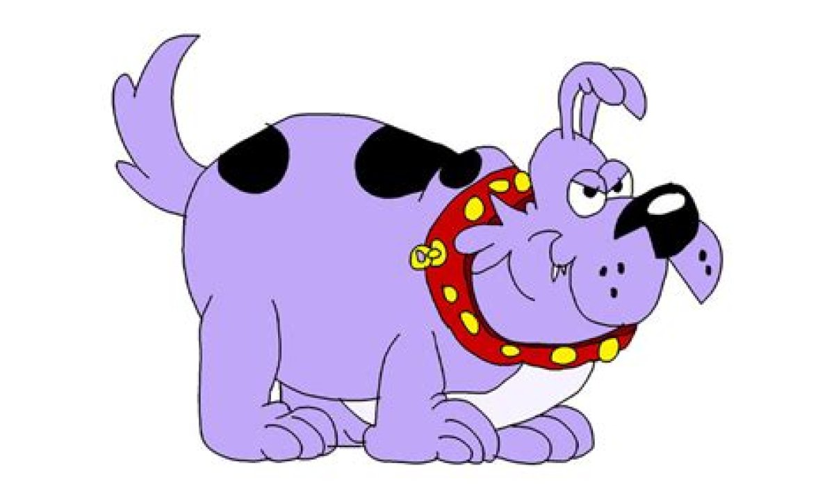 Big-Tongued Dog in Garfield