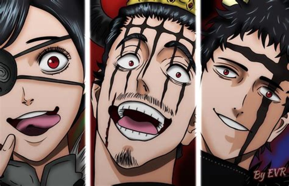 Black Clover Debuts the Dark Triad's Terrifying Full Power Forms