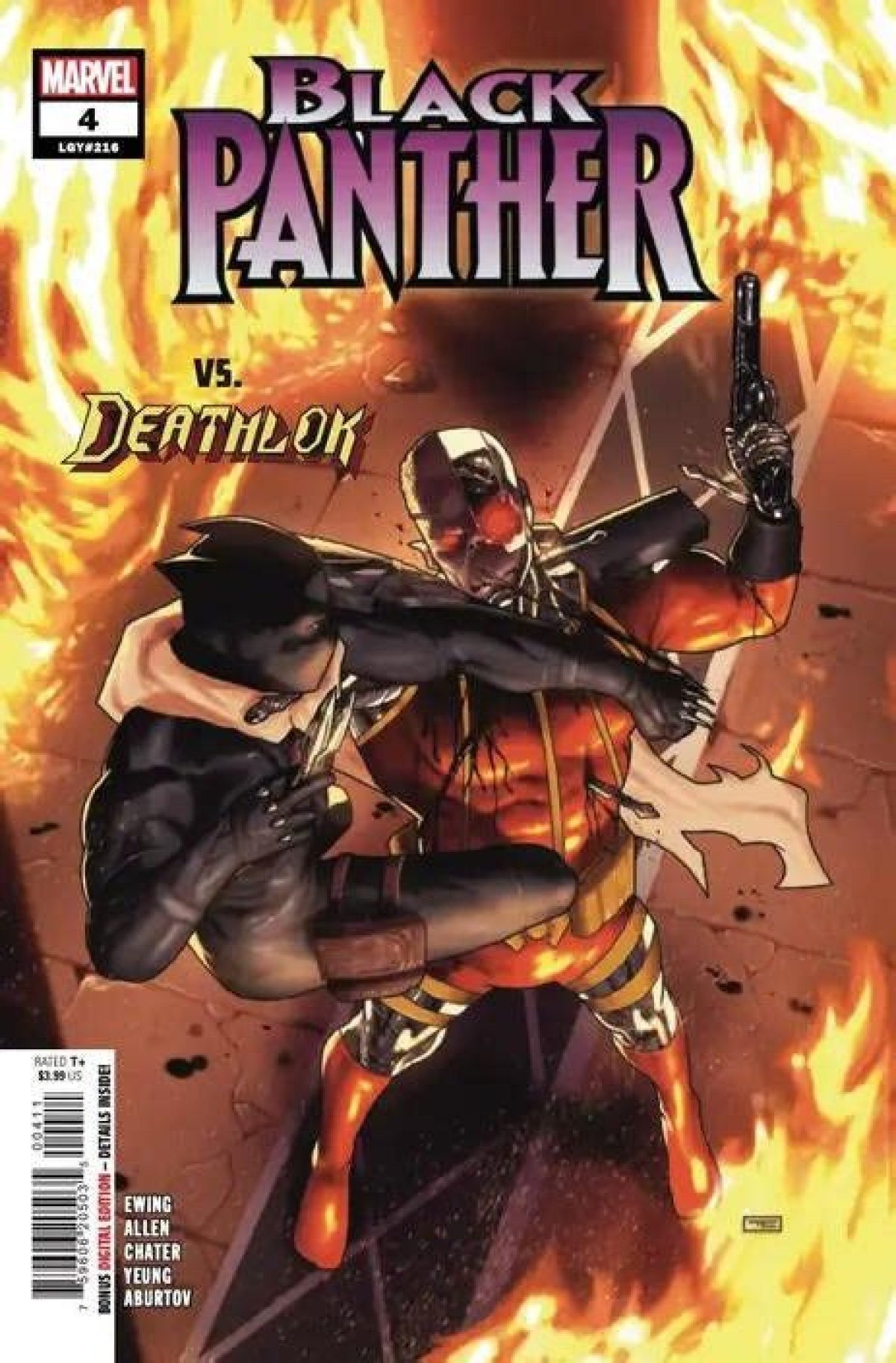 Black Panther Battles Deathlok in New Marvel Preview