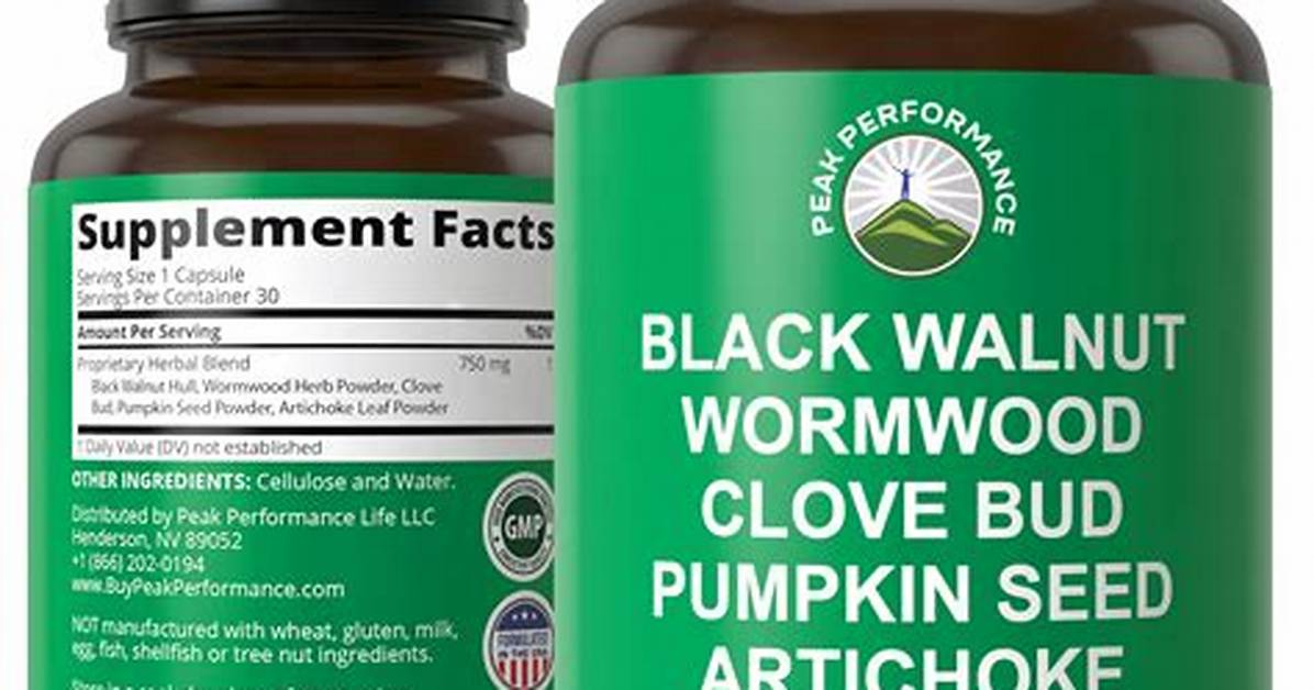 Black Walnut and Wormwood: Nature’s Parasite Cure