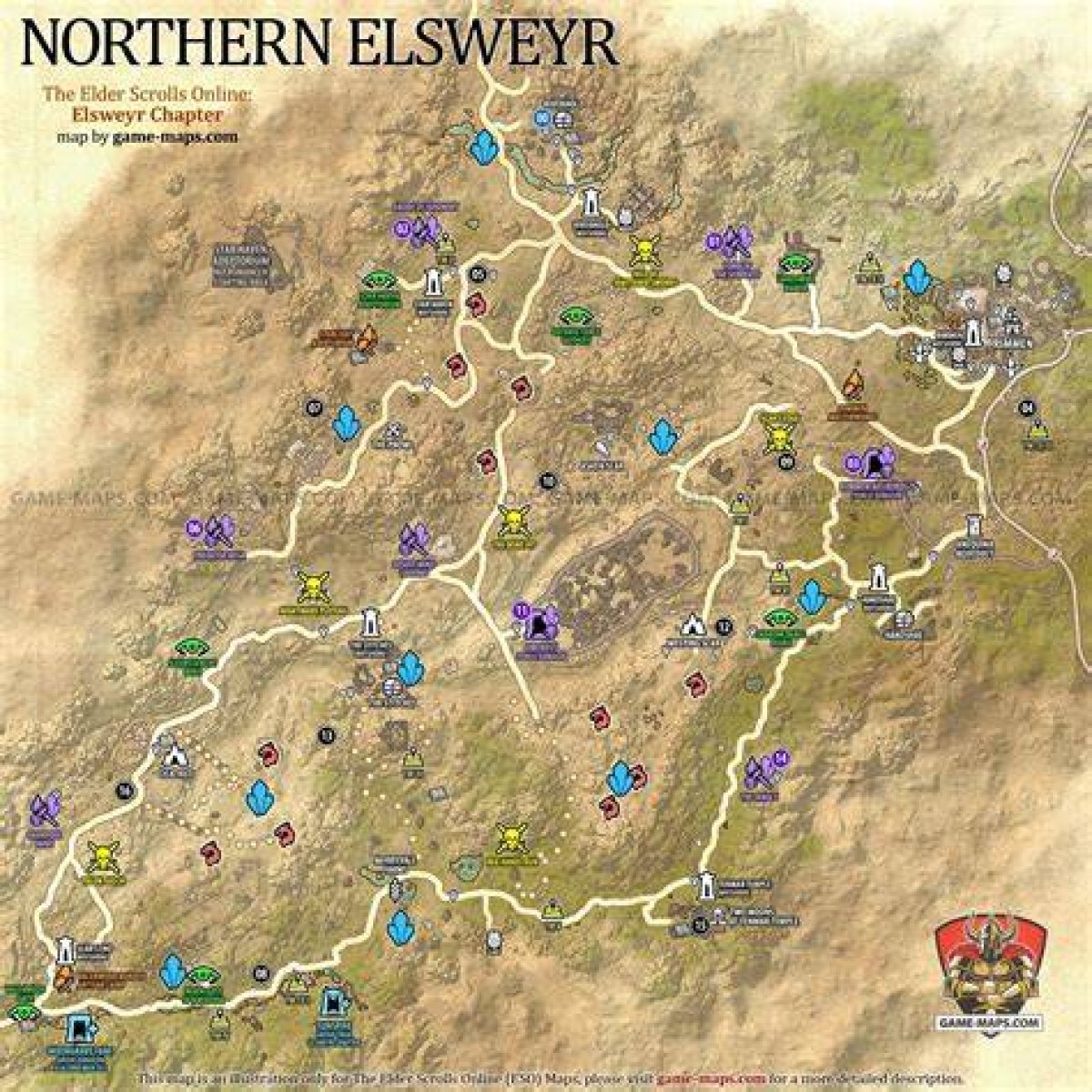 Blackwood, Northern Elsweyr, and Southern Elsweyr