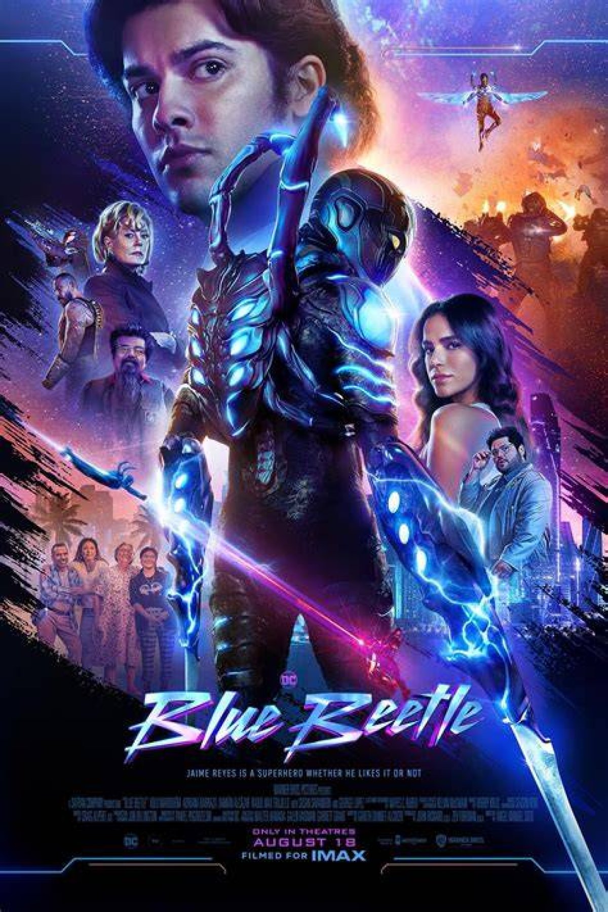 Blue Beetle Movie Review: Dc Comics’ Latino Superhero Makes His Entrance in All-Too-Familiar Sci-Fi Adventure Outing