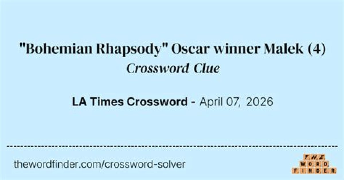 Bohemian Rhapsody Oscar Winner Malek