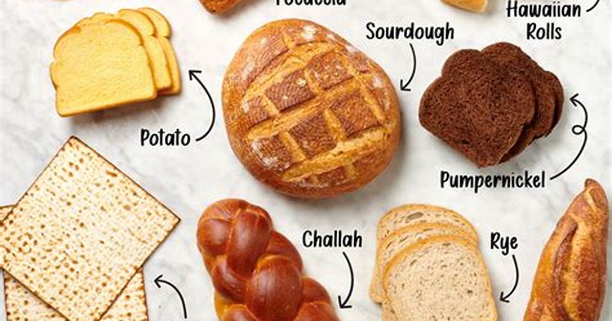 Bread Variety at a Deli