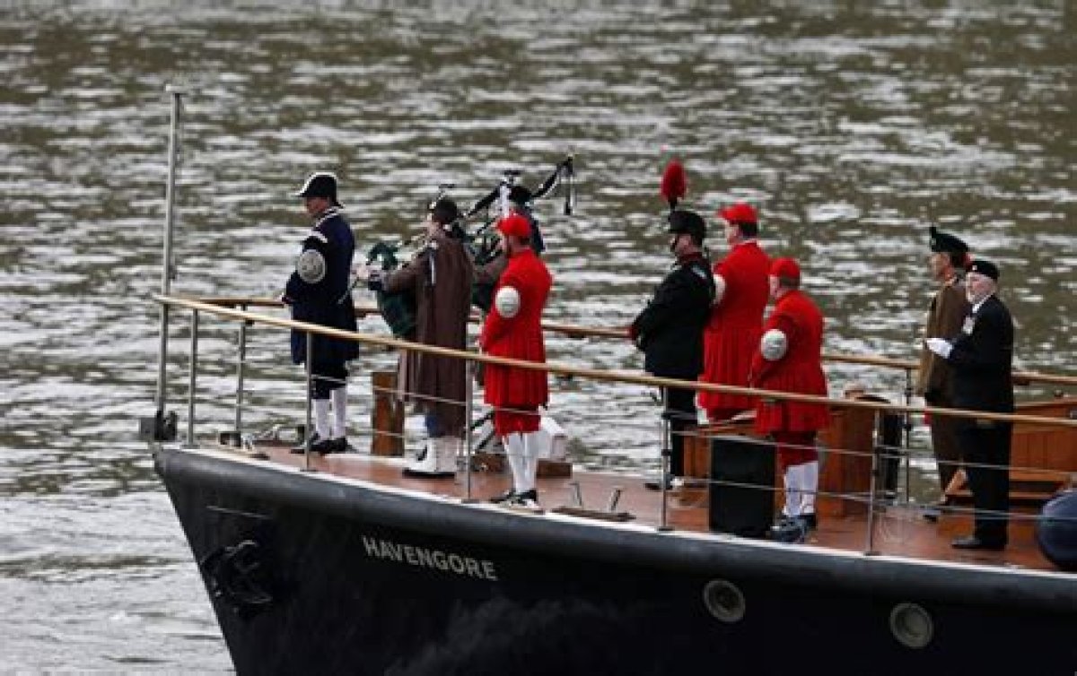 Britain Pays Tribute to Winston Churchill 50 Year's After His State Funeral