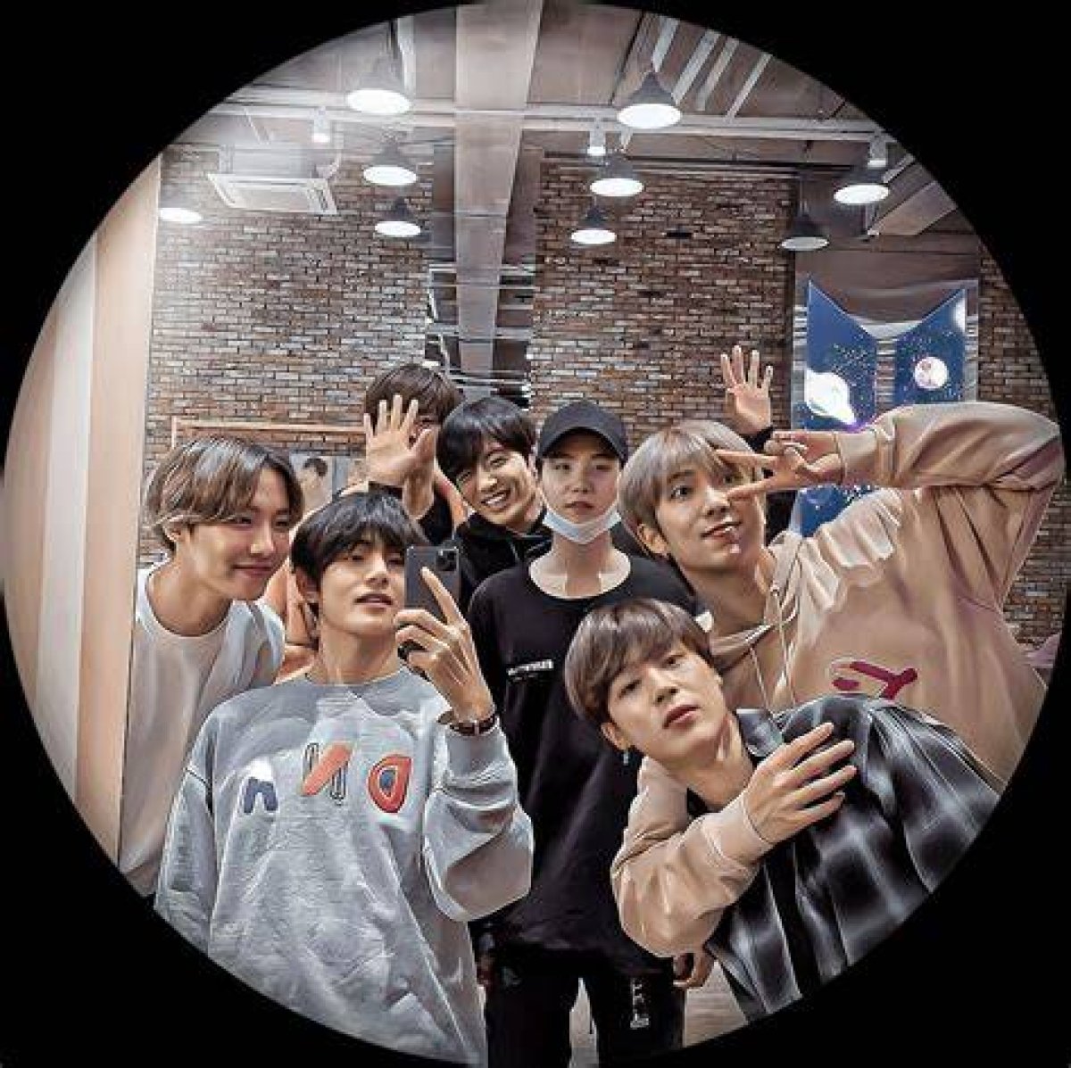 Bts Shares Full Group Pic for v and Rm's Military Enlistment; Suga, Jin, J-Hope Join Amid Own Service