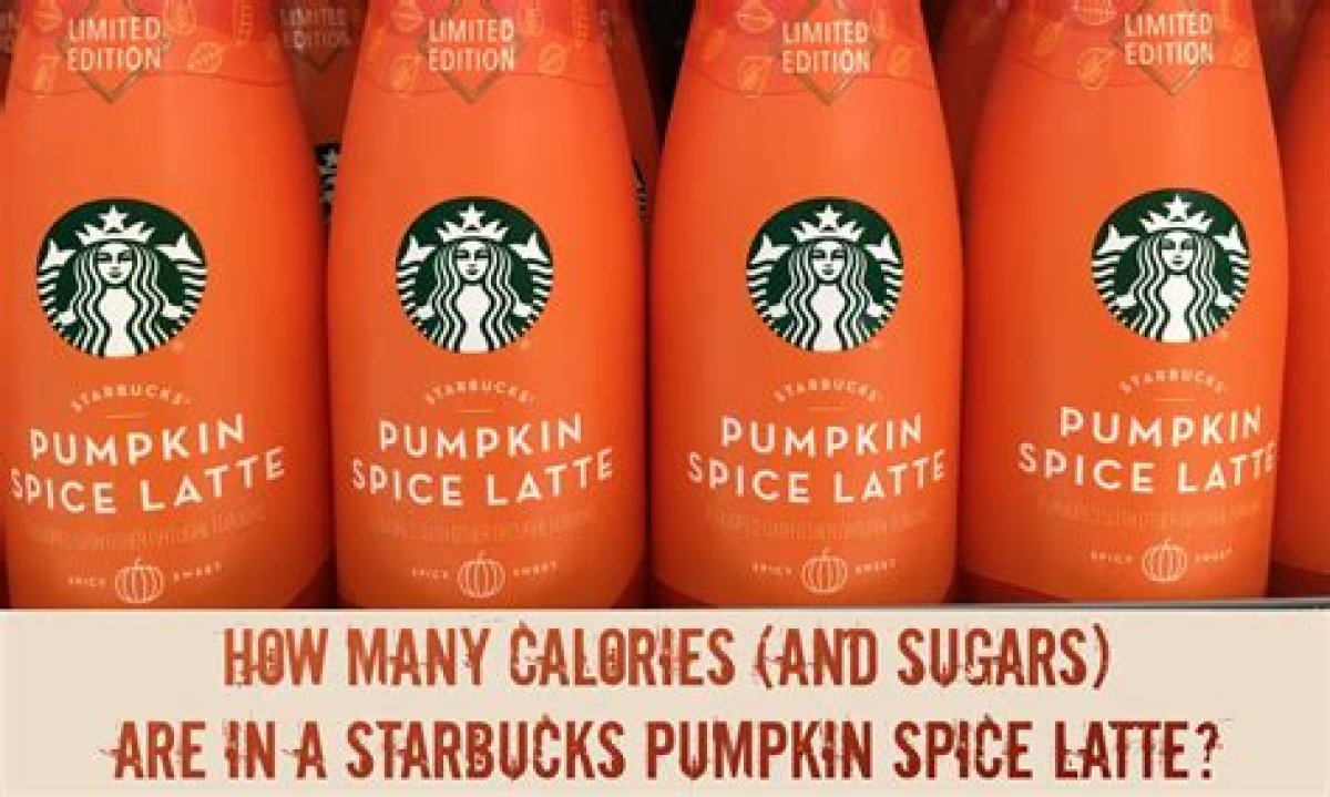 Calories in Starbucks' Pumpkin Spice Latte and Full Ingredients List