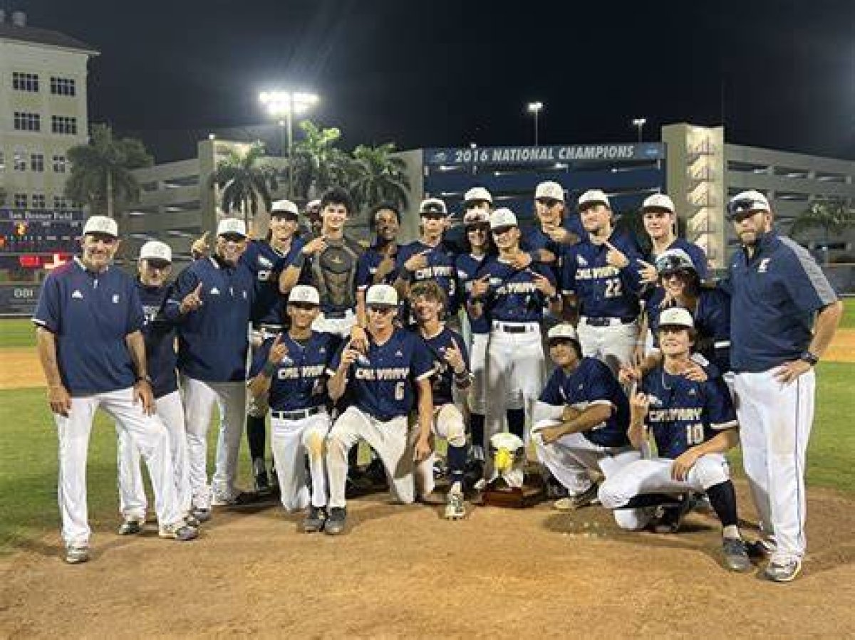 Calvary Christian Emerges as South Florida Baseball Factory — College Baseball, Mlb Draft, Prospects
