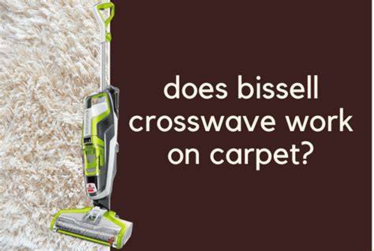 Can Bissell Crosswave Be Used on Carpet?
