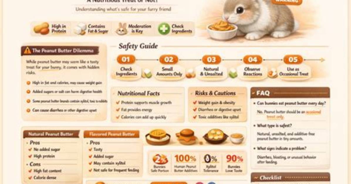 Can Bunnies Eat Peanut Butter?