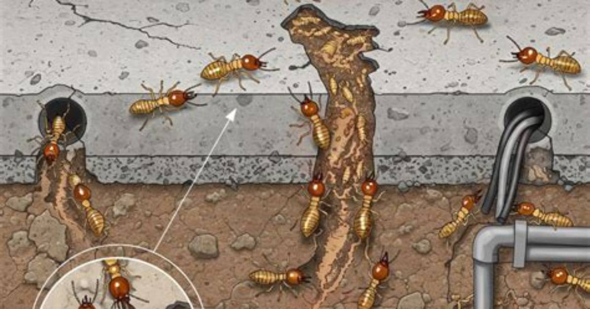 Can Termites Get Through Concrete?